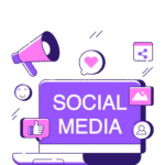 social media homepage icon