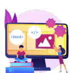website development home icon